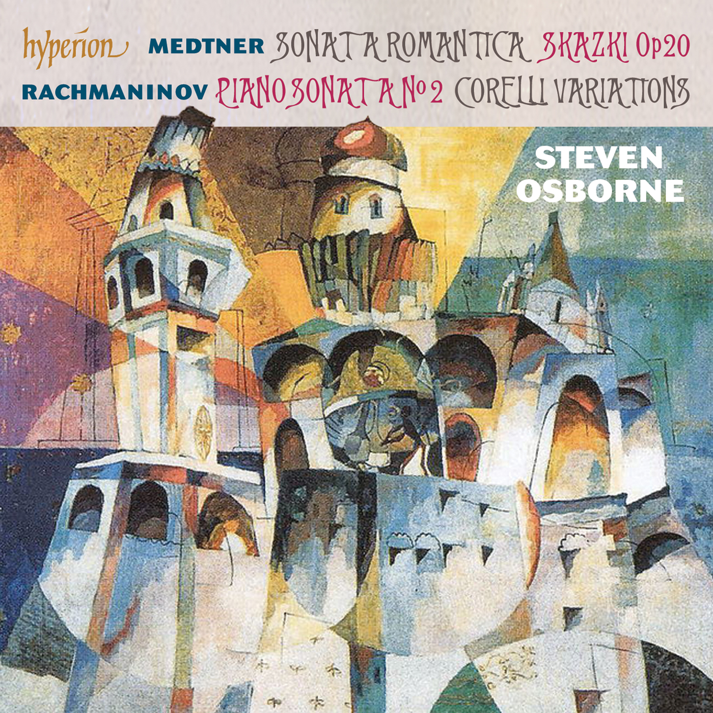 Medtner & Rachmaninov: Piano Sonatas