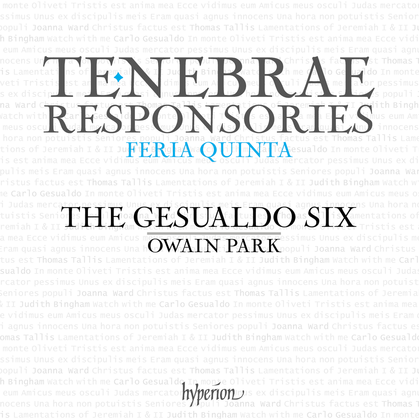 Gesualdo: Tenebrae Responsories for Maundy Thursday