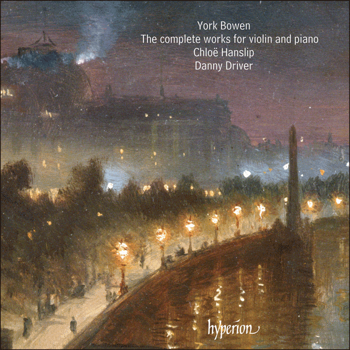 Bowen: The complete works for violin and piano