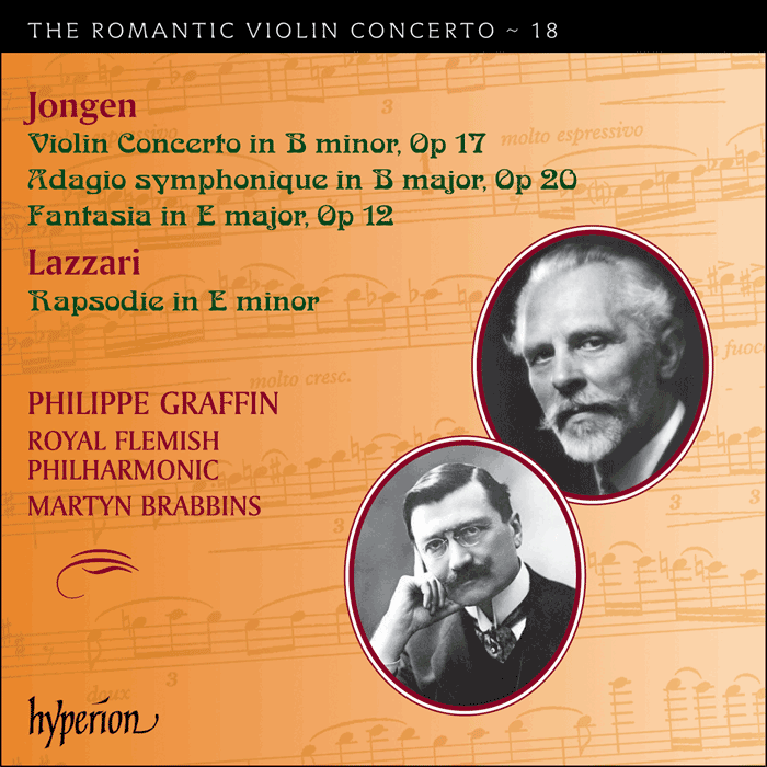 Jongen & Lazzari (S): Violin Concertos