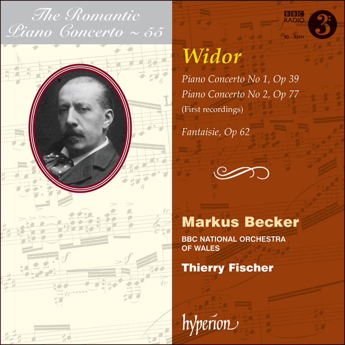 Widor: Piano Concertos & Fantaisie