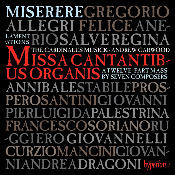 Allegri: Miserere & the music of Rome